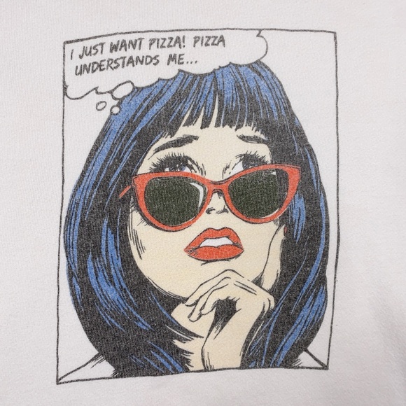 RE/DONE HANES Classic 100% Cotton Raglan Sweatshirt Pullover Top sz MEDIUM White - Picture 2 of 14